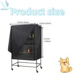 Waterproof Bird Cage Cover with Adjustable Handles