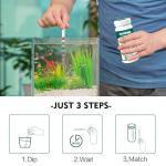 7-in-1 Aquarium Test Strips for Freshwater & Saltwater