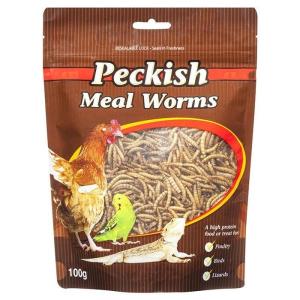 Peckish 250g Organic Dried Mealworms for Pets