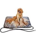 Heated Dog Bed Mat - Waterproof & Easy Clean