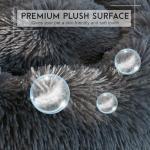 Fluffy Donut Bed for Large Dogs and Cats