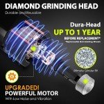 IREDOON Dog Nail Grinder with 4 LED Lights