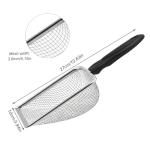 Stainless Steel Litter Scoop with Wooden Handle