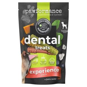 Pawformance Dental Treats for Medium Dogs - Sample Pack