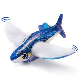 Interactive Flappy Fish Cat Toy with Catnip