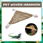 Bearded Dragon Hammock with Suction Cups - 2 Pack