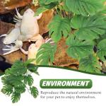 Fake Terrarium Plants for Reptiles and Aquariums