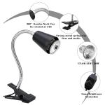 Reptile Heat Lamp with Clamp and Timed Settings