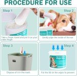 Mumoo Bear 50 Pcs Soft Pet Ear Wipes
