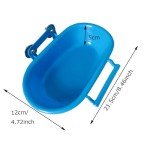 Cage Bird Bath for Parrots and Small Birds