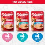 Lickable Cat Treats Bisque - Chicken, Tuna, Shrimp