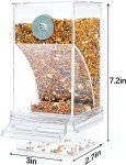 Automatic No-Mess Bird Feeder for Parrots