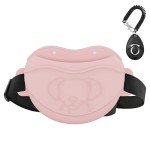 AWINNER Dog Treat Pouch with Adjustable Belt - Pink