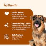 Nutrish Soup Bones Dog Chews with Chicken & Veggies