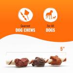 Good'N'Fun Triple Flavor Rawhide Kabobs for Dogs