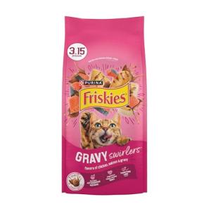 Purina Friskies Gravy Swirlers Dry Cat Food