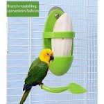 2-Pack Parrot Cuttlebone Holder with Perches