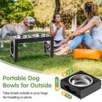 Elevated Dog Bowl Stand for Large Breeds