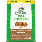 Greenies Pill Pockets Dog Treats, Peanut Butter, Large
