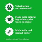 Greenies Pill Pockets Dog Treats, Peanut Butter, Large