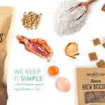 Portland Pet Food Beef Broth Biscuit Dog Treats