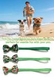 25-Pack Adjustable Dog Bow Ties for All Occasions