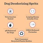 Mrs. Meyer's Dog Deodorizing Spray, White Peach 8oz
