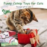 3 Pack Organic Catnip Toys for Cats