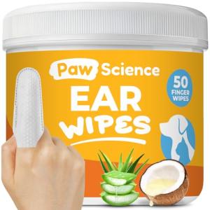 Paw Science Dog Ear Cleaning Wipes