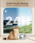 Stainless Steel Cat Water Fountain - 74oz