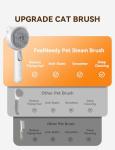 FEELNEEDY Rechargeable Cat Steam Brush for Grooming