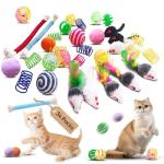 YULOYI 34-Pack Interactive Cat Toy Set