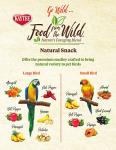 Kaytee Wild Natural Snack Treats for Birds, 3 oz