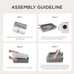 Bedsure Washable Large Orthopedic Dog Bed