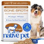 NATIVE Beef Bone Broth Dog Food Topper