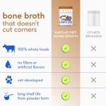 NATIVE Beef Bone Broth Dog Food Topper
