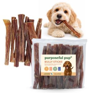 Purposeful Pup Bully Stick Dog Treats - 10 Pack