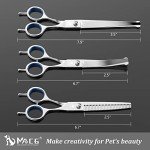 Dog Grooming Scissors Kit with Safety Tips