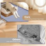 Extra Large Waterproof Cat Litter Mat, Grey