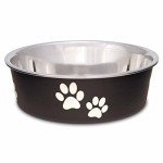 Non-Slip Stainless Steel Bella Dog Bowl - Small