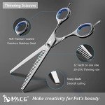 Dog Grooming Scissors Kit with Safety Tips