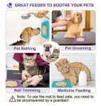 Lesipee 2-Pack Licking Mats for Dogs and Cats