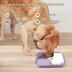 Lesipee 2-Pack Licking Mats for Dogs and Cats
