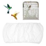 Bird Cage Seed Catcher Net Cover for Parrots