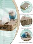 Paper Bird Toy Platform for Small to Medium Birds