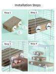 Paper Bird Toy Platform for Small to Medium Birds