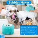 3-Pack Dog Bath Brush Set for Grooming