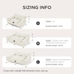 Cute Fluffy Cat Couch with Washable Cover