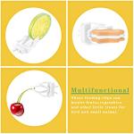 Bird Cage Food Holder Clips for Parrots and Budgies