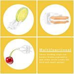 Bird Cage Food Holder Clips for Parrots and Budgies